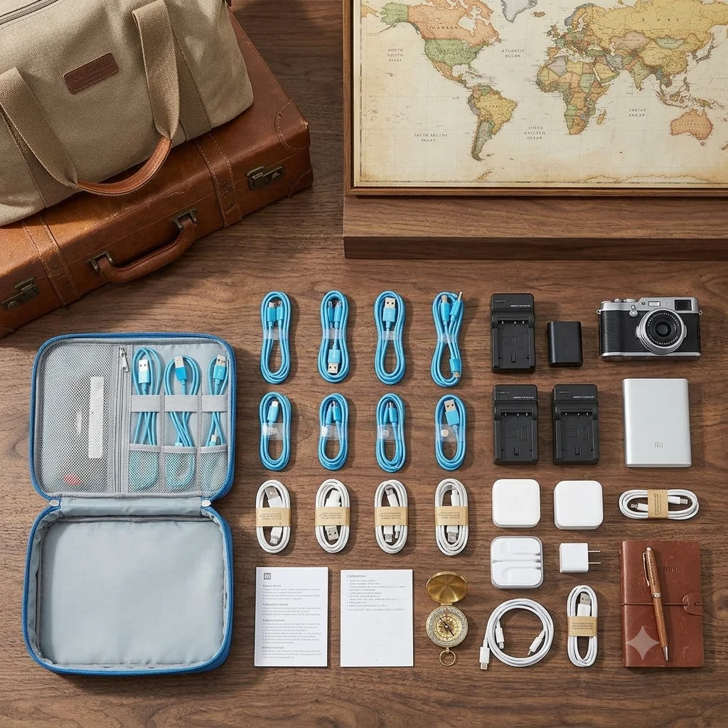 Electronics storage Travel bag