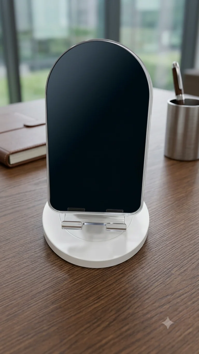 Bluetooth speaker with phone stand