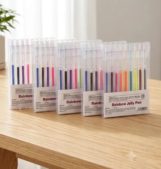 Rainbow Jelly pen