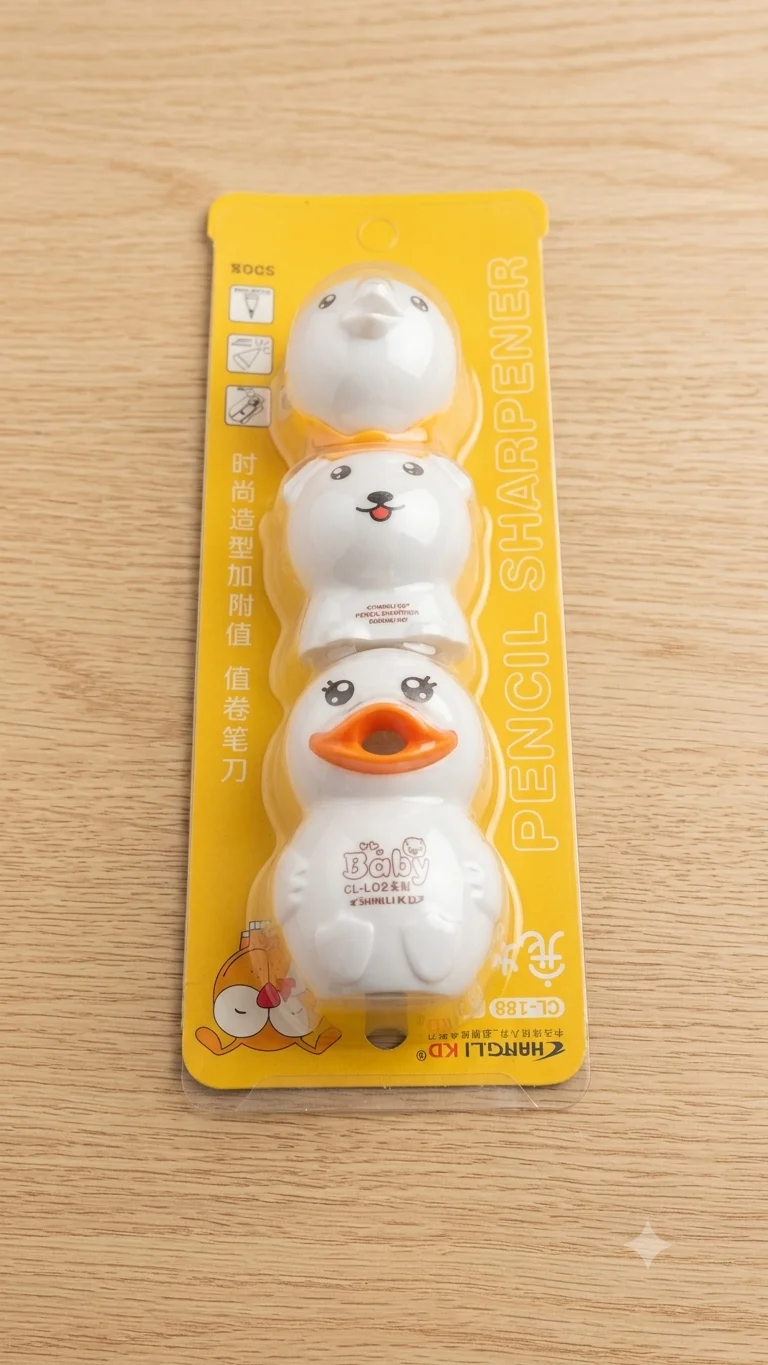 3 in 1 Kids Sharpner